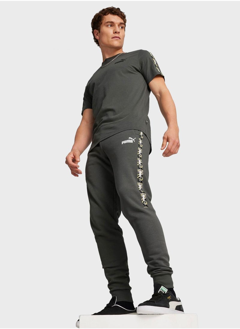 PUMA - Essential Tape Camo Sweatpants - Image 1