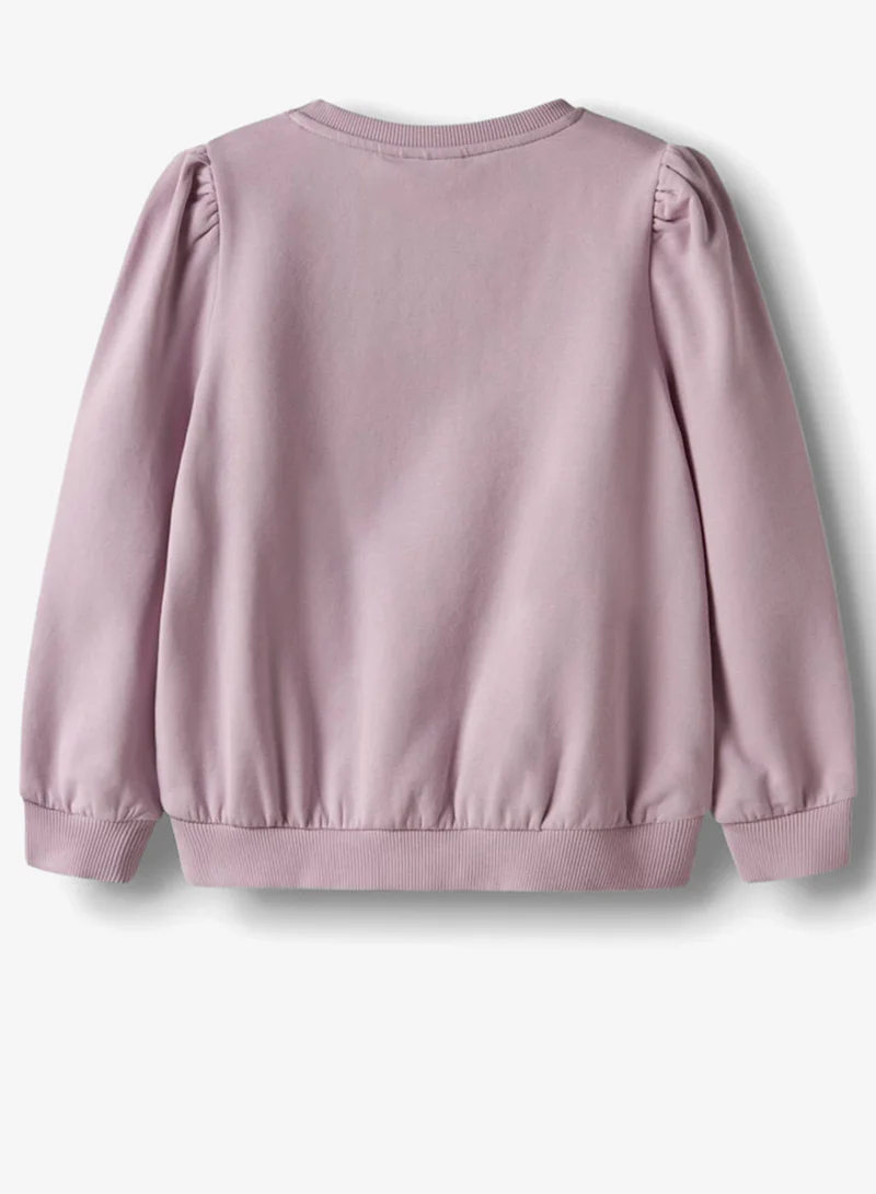 NAME IT Kids Graphic Crew Neck Sweatshirt