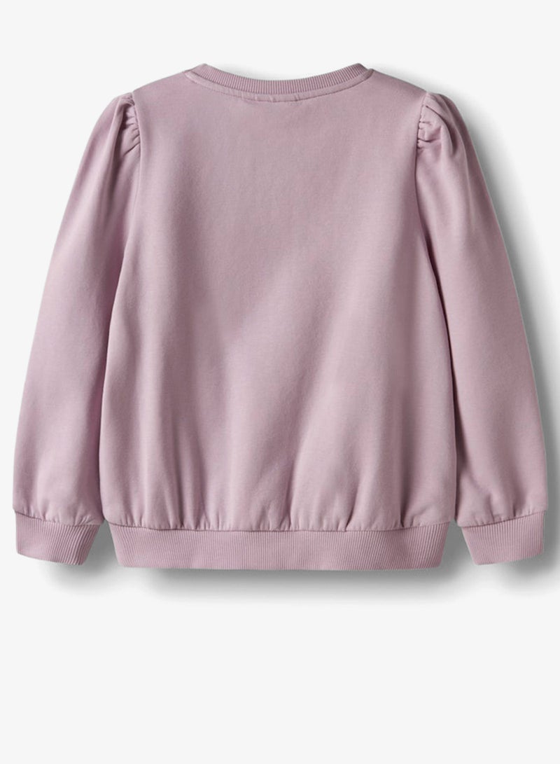 NAME IT Kids Graphic Crew Neck Sweatshirt - Image 2