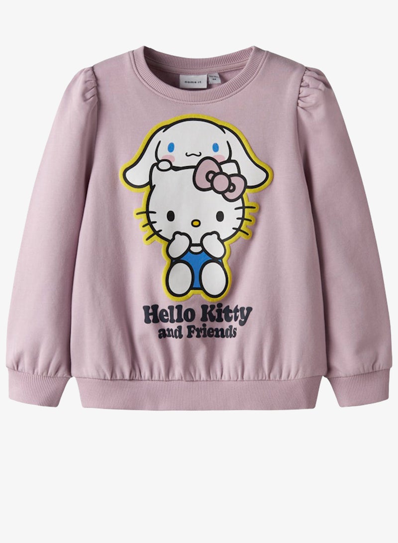 NAME IT Kids Graphic Crew Neck Sweatshirt - Image 1