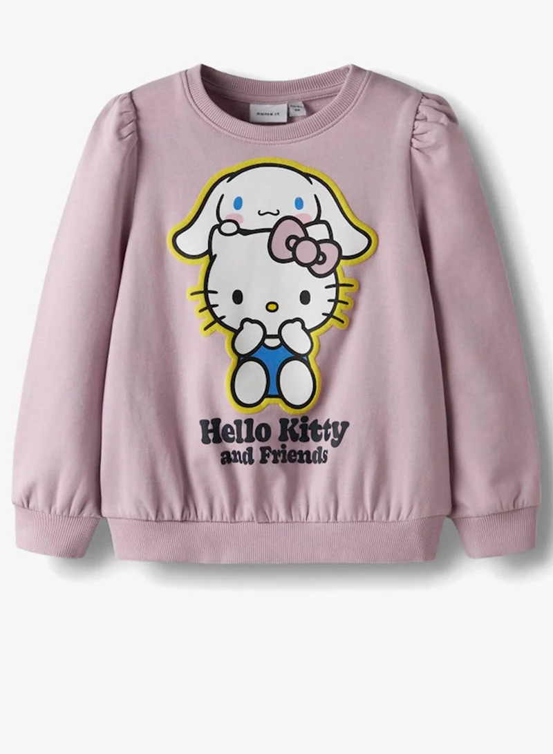 Name It  Kids Graphic Crew Neck Sweatshirt for Women | Best Price UAE