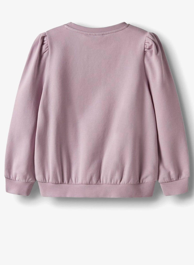 NAME IT Kids Graphic Crew Neck Sweatshirt - Image 3