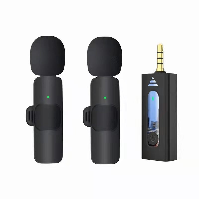 K35 Lavalier Microphone Desktop Computer Audio 3.5Mm Round Hole Camera Recording Automatic Noise Reduction Wireless Clear - Image 1