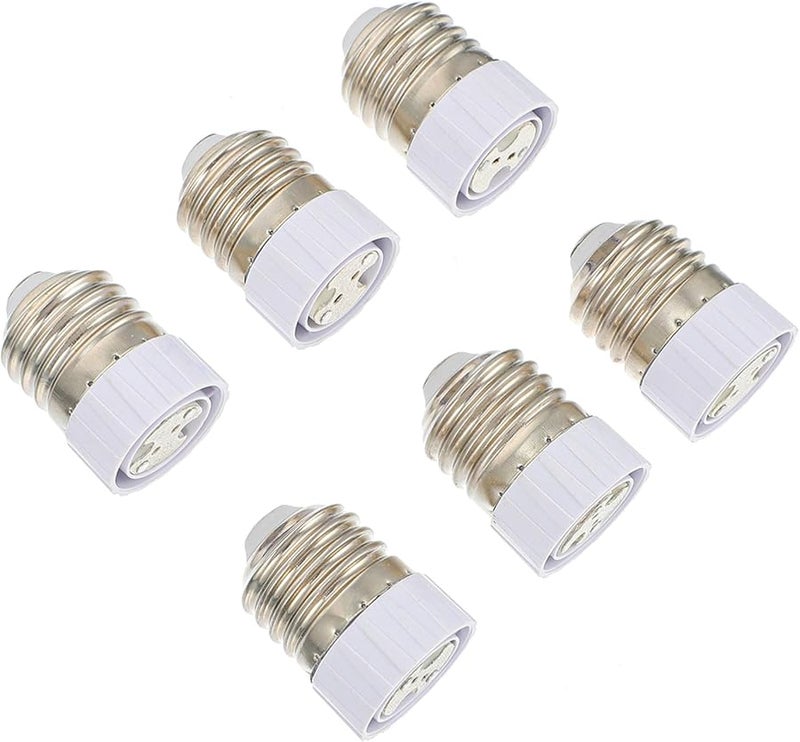 Operitacx 6 حزمة حامل مصباح محول مقبس لمبة محول قاعدة لمصابيح LED الهالوجين خيوط سهلة التركيب - Image 2