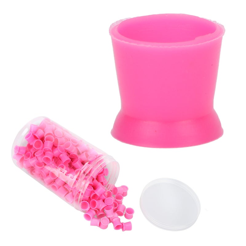 Disposable Silicone Tattoo Ink Cup: Food Grade Silicone, Bottom Suction Cup Design - Sterile Hygienic Pigment Cup for Professional Tattoo Artists, Beauty Salons & Beginners - Image 1