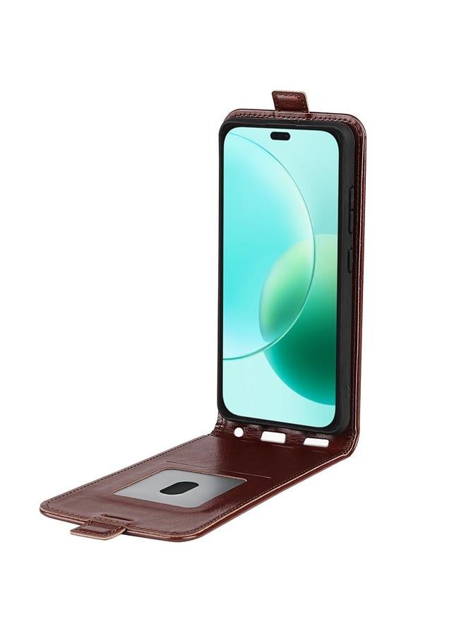 جرين تايجر جراب هاتف Honor 400 Lite R64 بتصميم عمودي من الجلد - Image 4