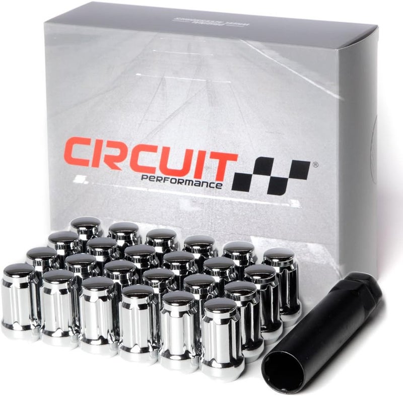 Circuit Performance Chrome Spline Drive Tuner Lug Nuts - Image 1