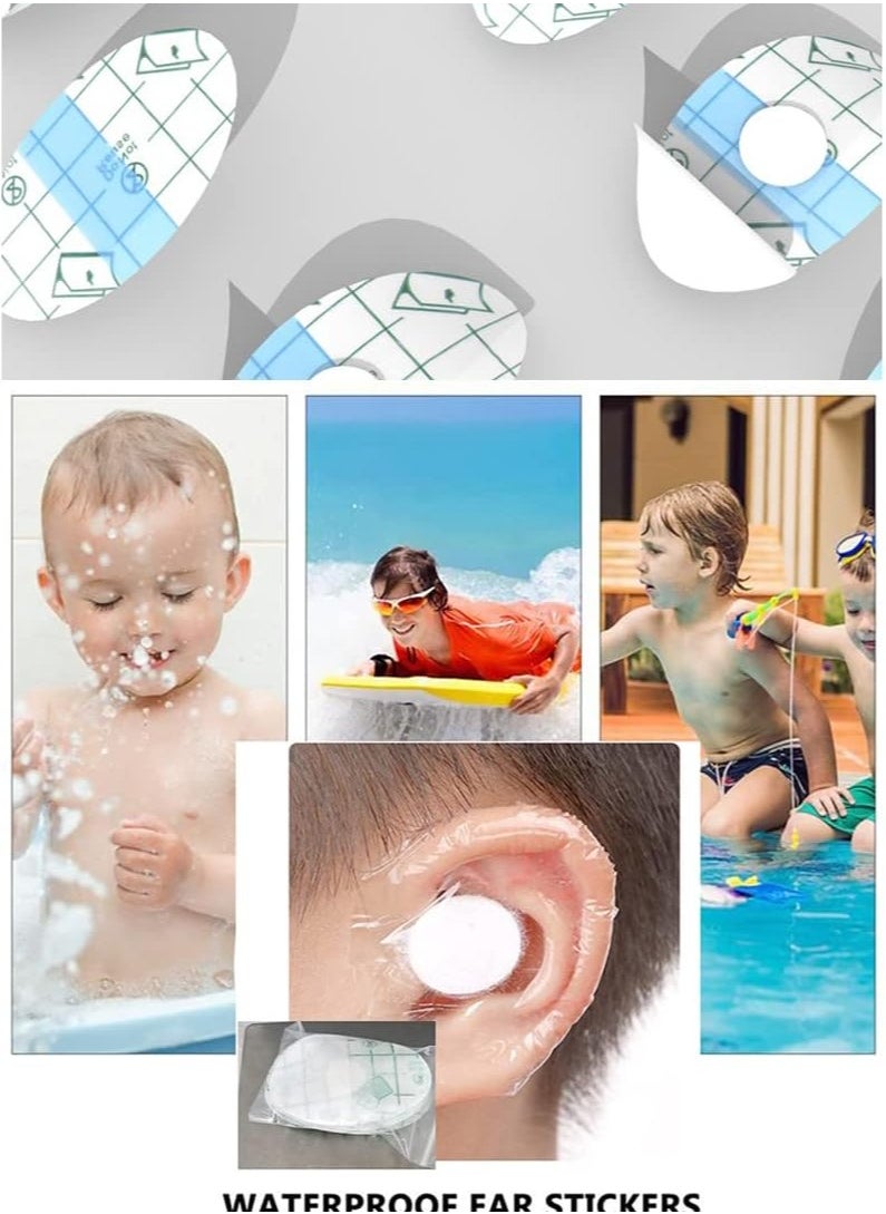 Gonice Baby Waterproof Ear Stickers Cover, Kids Ear Protector, Newborn Ear Protection for Bathing Swimming  - Image 3