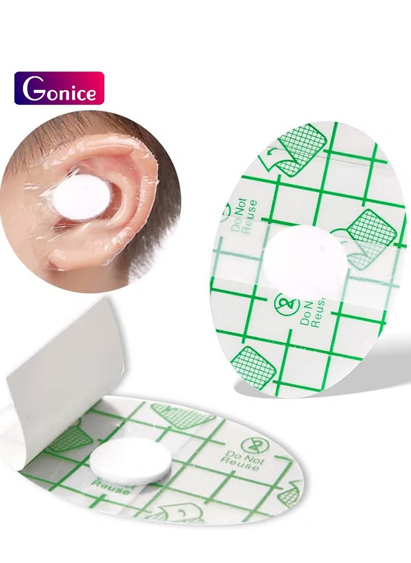 Gonice Baby Waterproof Ear Stickers Cover, Kids Ear Protector, Newborn Ear Protection for Bathing Swimming  - Image 1