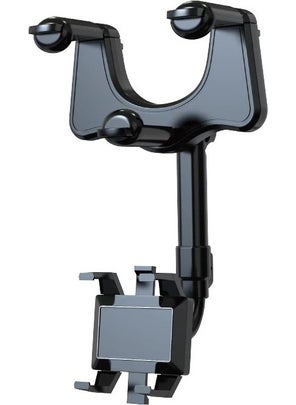 Point Rearview Mirror Phone Holder Adjustable Telescopic Model Brand  - Image 1