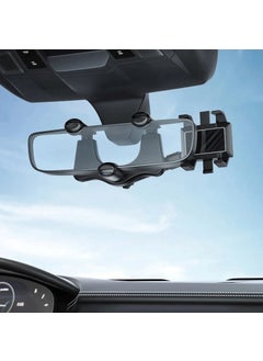 Point Rearview Mirror Phone Holder Adjustable Telescopic Model Brand  - Image 2
