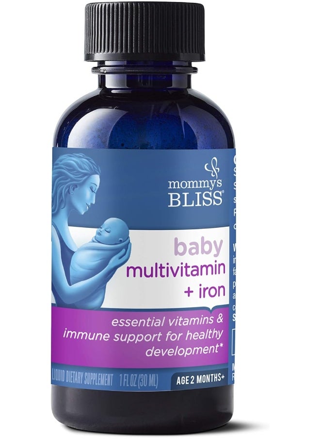 Mommy's Bliss Baby Multivitamin + Iron  - Image 2