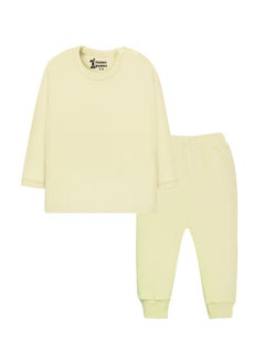 Funny Bunny Pack of 3 Cotton Long Sleeve & Pants Underwear Set for Baby  - Image 2