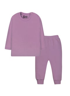 Funny Bunny Pack of 3 Cotton Long Sleeve & Pants Underwear Set for Baby  - Image 3