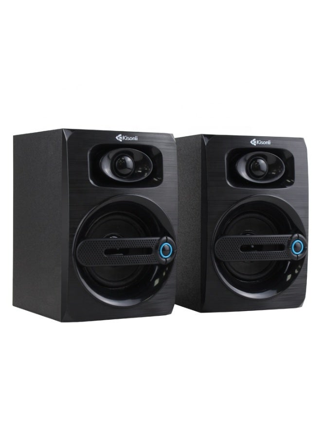 Kisonli T-010 USB 2.0 Multimedia Speaker Fashion Technology Happy life - Image 5