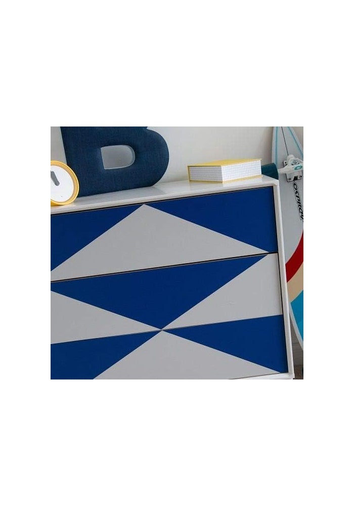 D-C-Fix Decorative Self-Adhesive Film in Matte Royal Blue - 43.1 cm x 198.1 cm Roll - Image 2