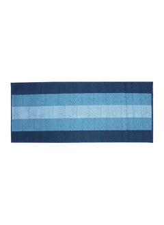 Status Contract Anti Slip Front Door Mat Living Room Rug for Entrance Doors|Polypropylene Floor Mat for Home|Essential Small Rug for Office, Bedroom & Kitchen| (Blue), 57 X 140 Cm  - Image 2
