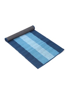 Status Contract Anti Slip Front Door Mat Living Room Rug for Entrance Doors|Polypropylene Floor Mat for Home|Essential Small Rug for Office, Bedroom & Kitchen| (Blue), 57 X 140 Cm  - Image 4