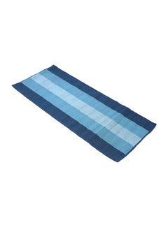 Status Contract Anti Slip Front Door Mat Living Room Rug for Entrance Doors|Polypropylene Floor Mat for Home|Essential Small Rug for Office, Bedroom & Kitchen| (Blue), 57 X 140 Cm  - Image 3