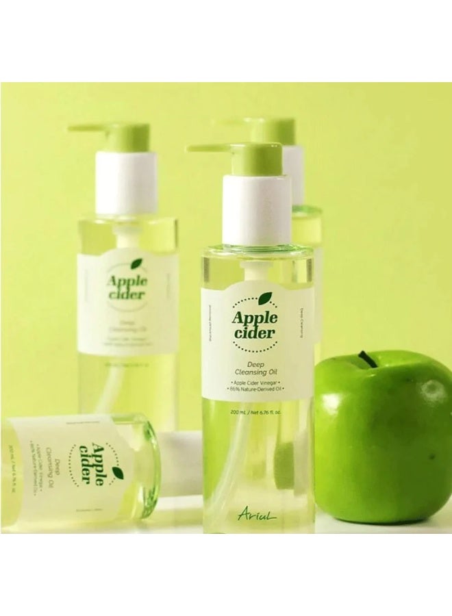 Ariul Apple Cider Vinegar Deep Cleansing Oil – 200ml - Image 3