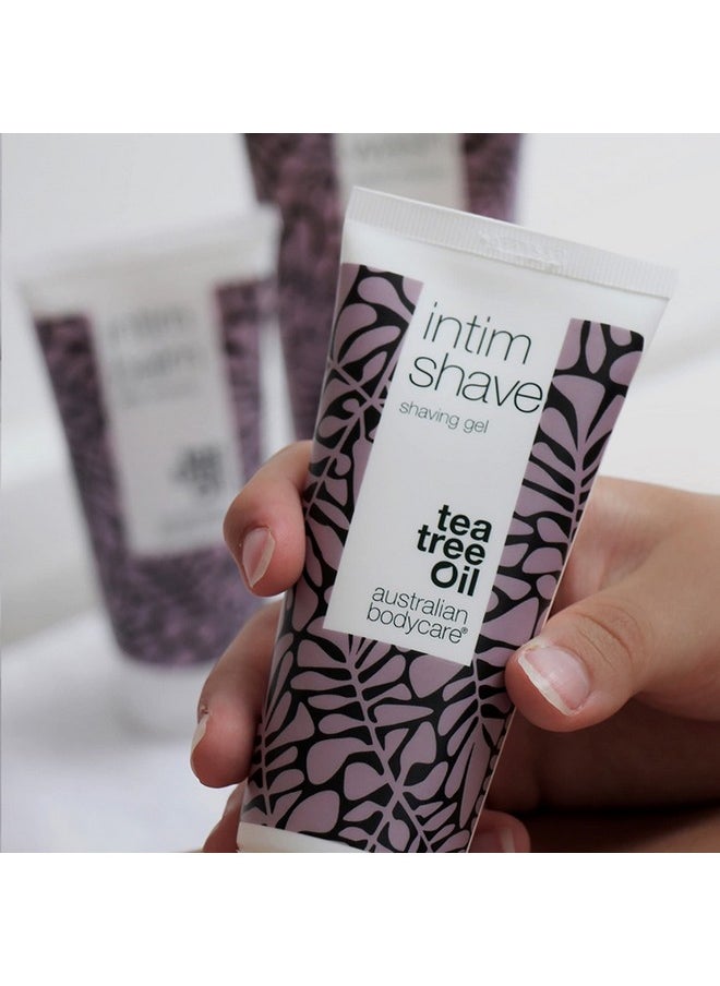 Australian Bodycare Intim Shave 3.38 Ozintimate Shaving Gel With Tea Tree Oil For Ingrown Hairs Irritation & Razor Bumps For Bikini Line Shaving And Shaving The Intimate Area Ph Balanced