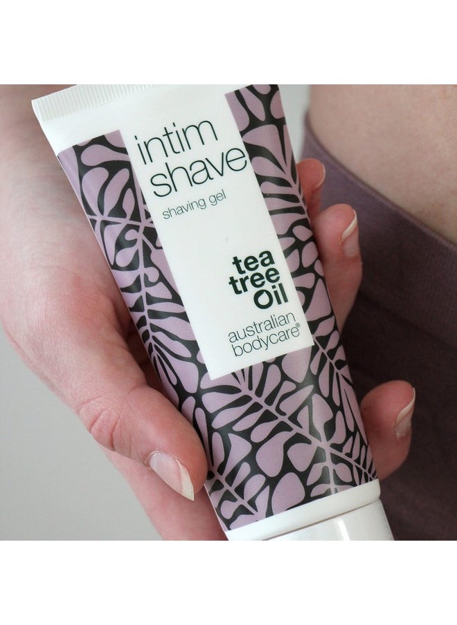 Australian Bodycare Intim Shave 3.38 Ozintimate Shaving Gel With Tea Tree Oil For Ingrown Hairs Irritation & Razor Bumps For Bikini Line Shaving And Shaving The Intimate Area Ph Balanced