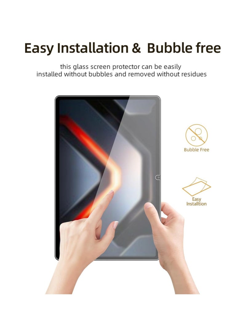 general 【2 Pack】 Screen Protector Compatible with Infinix XPAD GT 13-inch 2025 Tablet PC, Tempered Glass Clear Film, Scratch Resistant, 9H Hardness, Easy to Install - Image 4