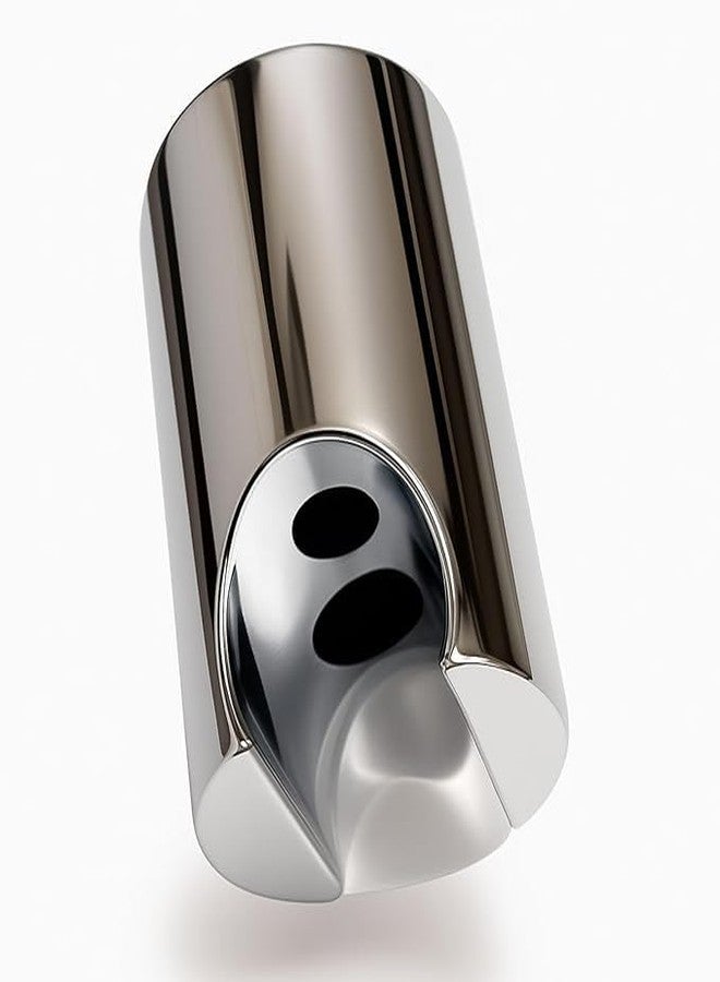 Misri® Heavy ABS Wall Hook Faucet,Health Faucet Holder,Hand Shower Holder (Multi Purpose)| Wall Mounted Holder/Hook, Round-Chrome Finish, (Pack of 4) - Image 4