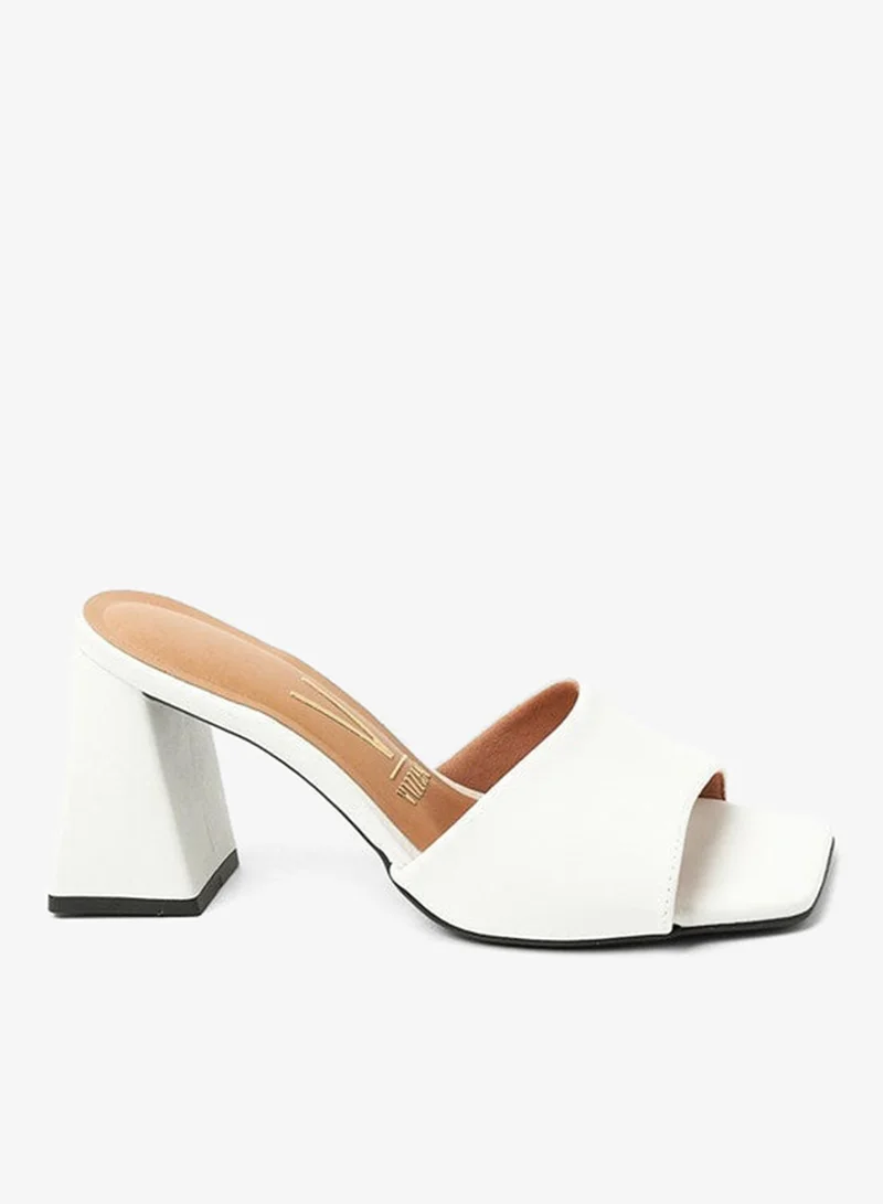 VIZZANO Mid Heels Sandals for Women – Sling Back Heel Sandals for Girls with Ankle Strap