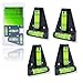 Plfawu 4Pcs T Type RV Levelers MustHave Camper Accessories for Travel Trailers RV Essentials Sale Perfect for Inside Levelingwith Magnetism and Screws Mounting - Image 2