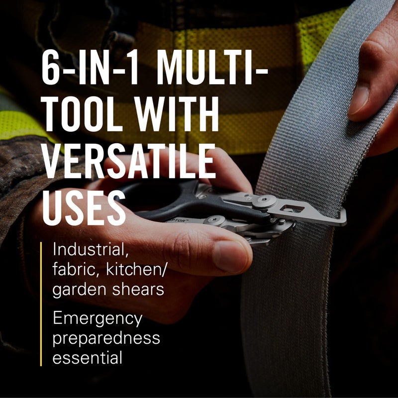 LEATHERMAN, Raptor Rescue, 6-in-1 Heavy-Duty Emergency/Trauma Shears with Carbide Glass Breaker & Strap Cutter, Made in the USA, Black - Image 3