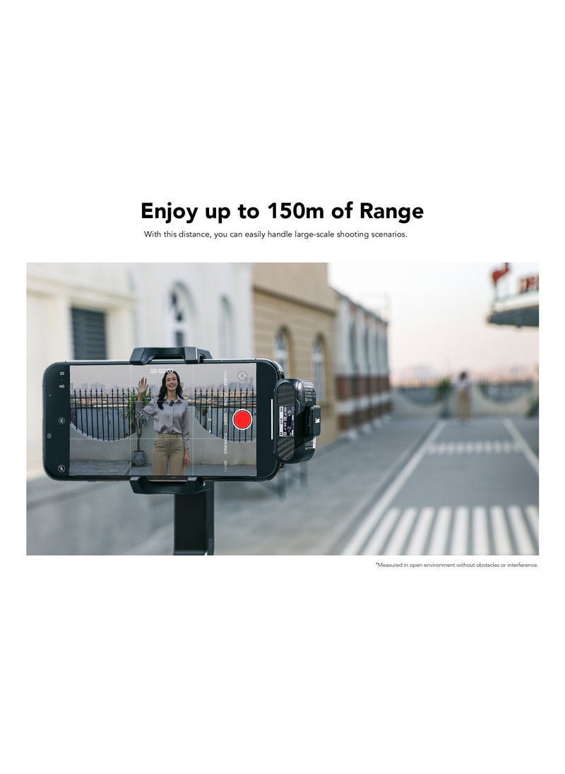 Saramonic - Saramonics Blink 500 B2+ 4-In-1 Wireless Microphone System for android and IOS perfect for live streaming, vlogging, mobile journalism - Image 1