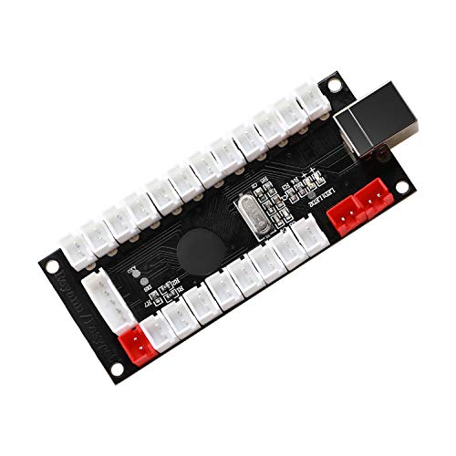 Reyann Zero Delay Arcade USB Encoder Pc to Joystick for Mame Jamma & Other Pc Fighting Games for American Style Arcade Joystick & HAPP Style Arcade Buttons - Image 3