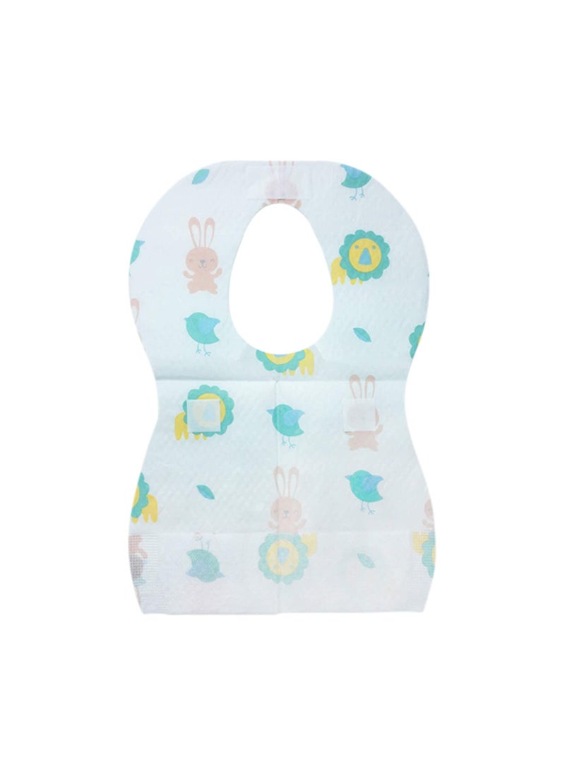 THE SMURFS - Smurfs Smurf - Box of 20 Disposable Bibs, Baby Disposable Bibs, Infant bibs, Travel baby bibs - Image 1