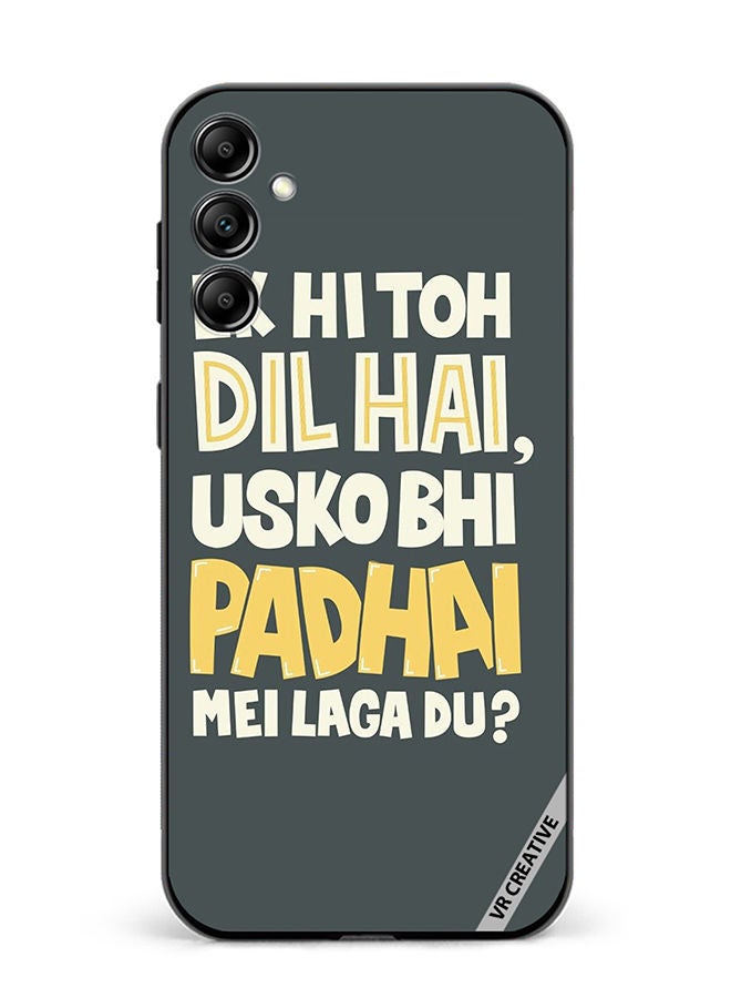 VR CREATIVE Protective Case Cover For Samsung Galaxy M14 Ek Hi Toh Dil Hai Design Multicolour - Image 1