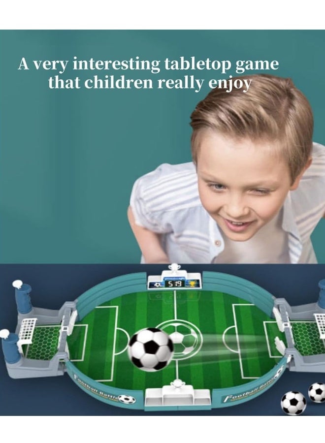 Mini Foosball Table Game for Kids Soccer Game Set Gifts Boys Toy Football Games Board for Indoor Sports Game Room Pinball Interactive Birthday Gift Toys for 3 4 5 6 7 8-12 Year Old Family Gatherings - Image 2