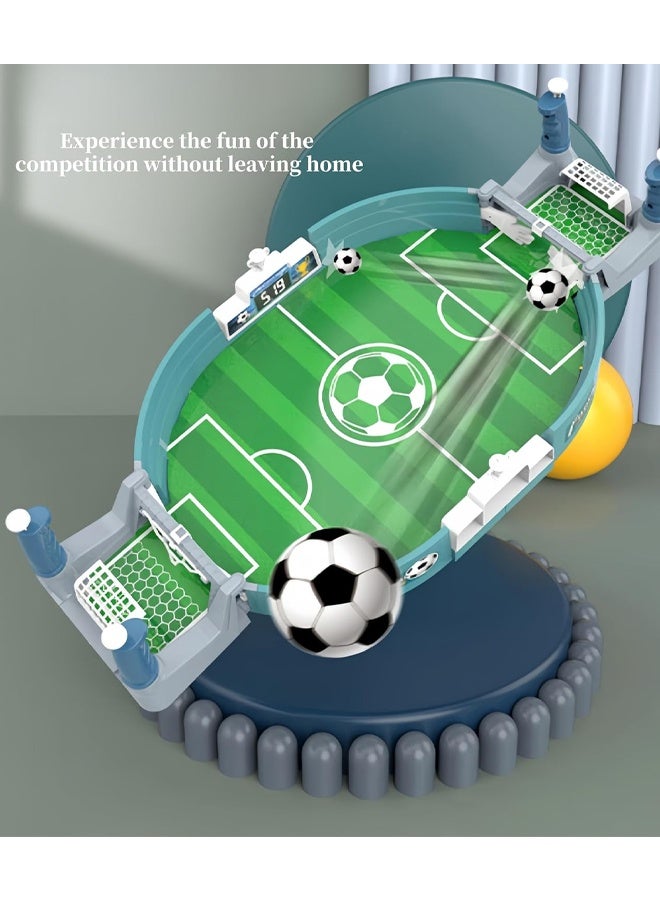 Mini Foosball Table Game for Kids Soccer Game Set Gifts Boys Toy Football Games Board for Indoor Sports Game Room Pinball Interactive Birthday Gift Toys for 3 4 5 6 7 8-12 Year Old Family Gatherings - Image 3