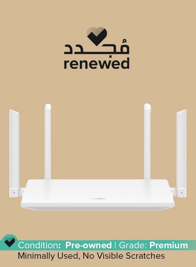 HUAWEI Renewed- WiFi AX2, 5 GHz Wi-Fi 6 Support up to 1500 Mbps White - Image 1