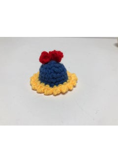 Mini knitted hand hook pet hat hamster hat parrot hat knitted pet small hat lizard snake hatSnow White Snow White