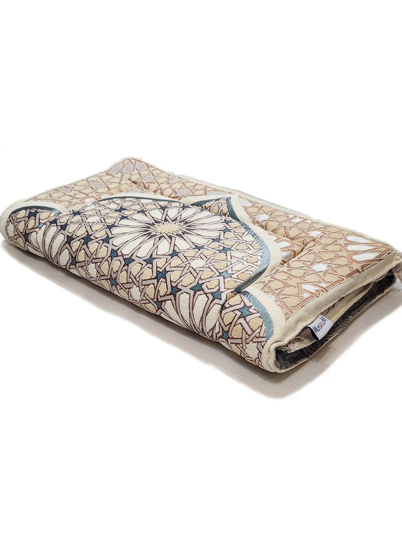 Museum Museum Memory Foam Prayer Mat Granada. Elegant Essential Design Prayer Rug with Foam.  - Image 3