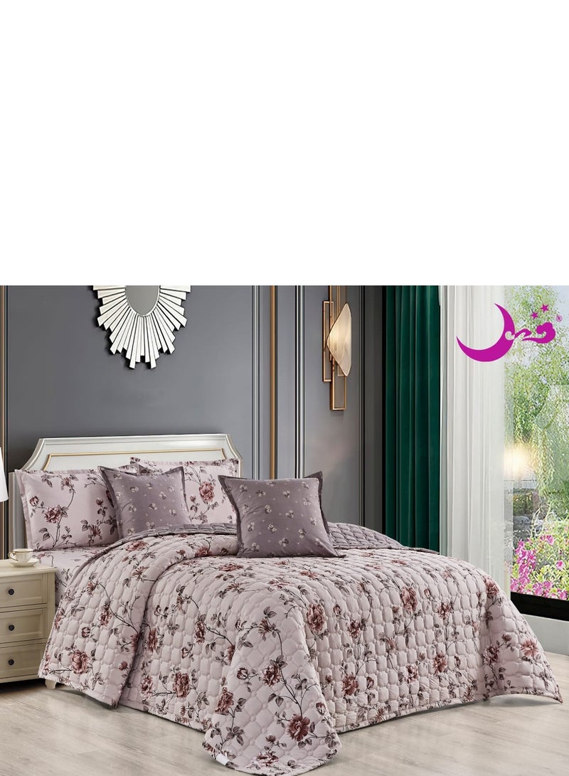 Moon Two-piece comforter set, 6-piece polyester comforter, size 240x220 cm 