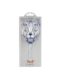 Tangle Angel Pro Detangling Hair Brush, Best Detangler Comb For All Hair Types | White Chrome  - Image 2