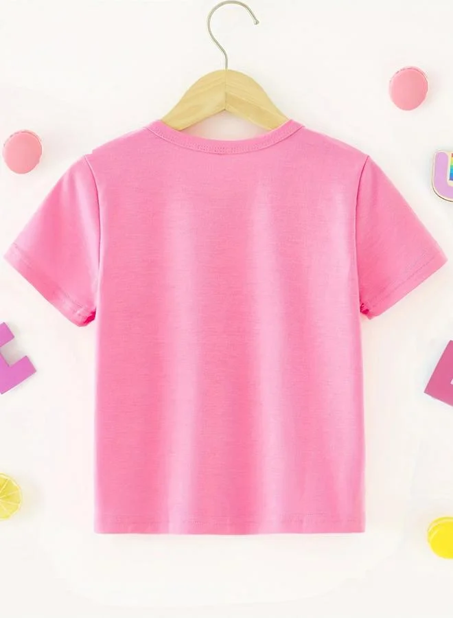Take Two Take Two Girls Pink Little Sassy Graphic T-Shirt