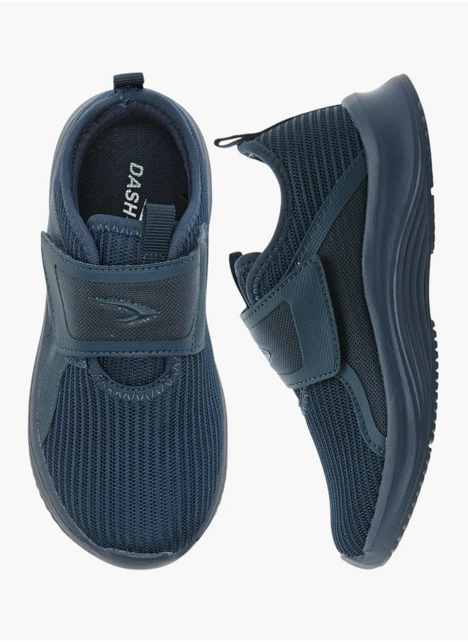 داش Logo Detail Sports Shoes with Hook and Loop Closure