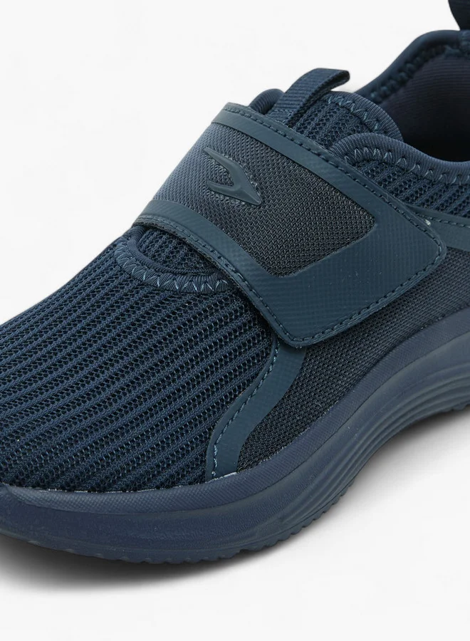 Dash Boys Logo Detail Sports Shoes with Hook and Loop Closure