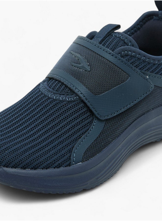 Dash Logo Detail Sports Shoes with Hook and Loop Closure  - Image 4