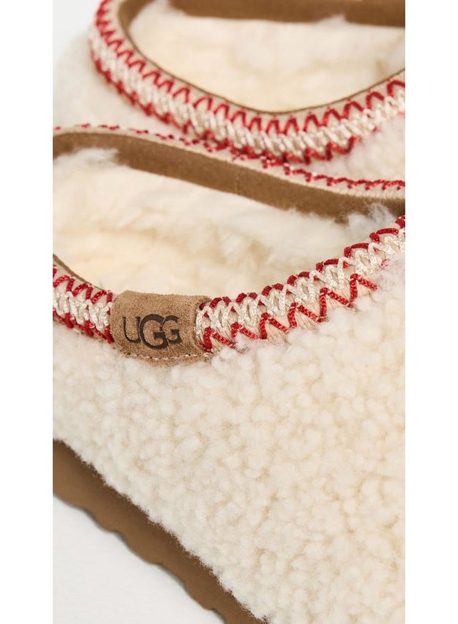 UGG Women's Tasman Maxi Curly Slipper, Natural, 40 EU - Image 4
