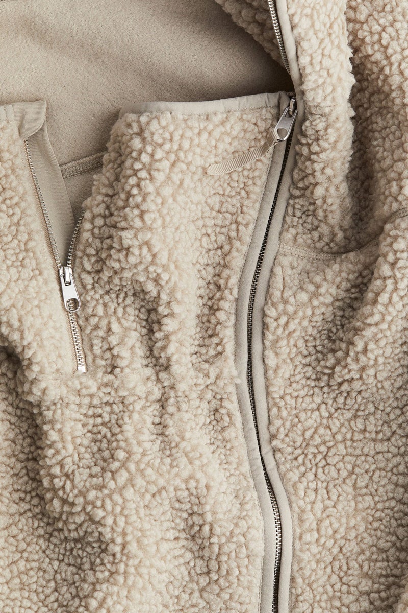 H&M Mama Before & After Babywearing Teddy Gilet  - Image 5