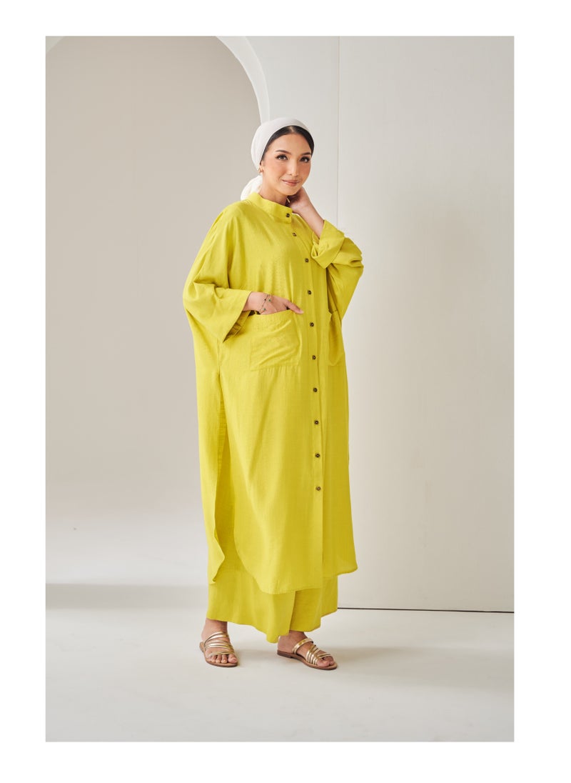 She Dazzle - She Dazzle Carina Set in Lime Yellow - 2 Sizes - Image 1