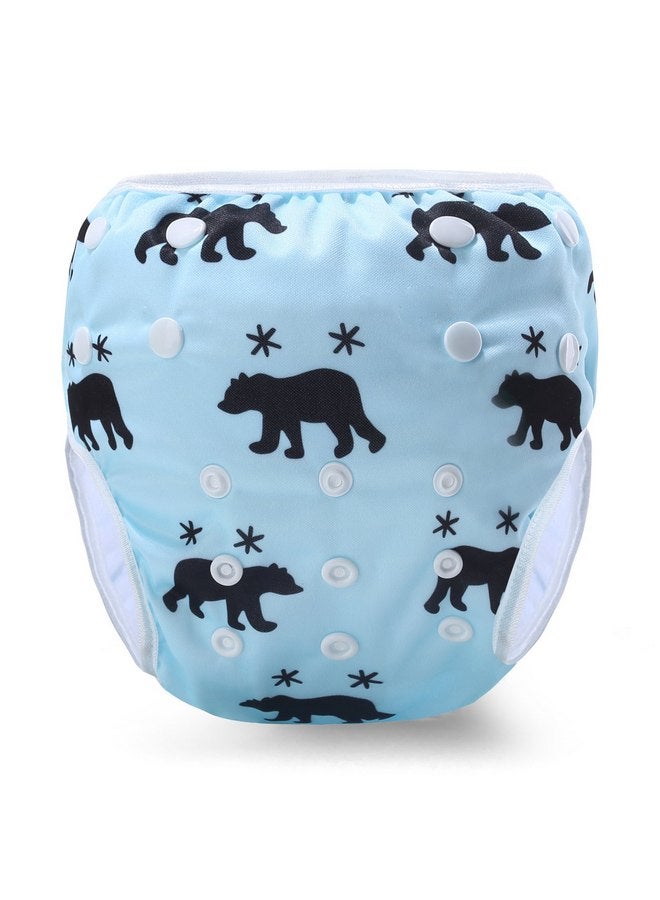 storeofbaby Baby Boy Girl Water Diaper Reusable Adjustable Washable Cover Pool Pants - Image 3